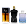 Combo hombre Dior Homme Intense, Le Male Le Parfum y Hawas Ice